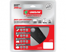 Диск 2T 255mm Unisaw Professional Quality SPRO-05102
