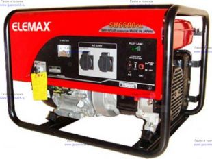 ���������� ��������� Elemax SH 6500 EX-R