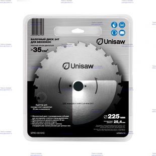 ���� 24� 225��/25.4��, ��������, 1,8�� �������, �������, Unisaw (SPRO-05124C)