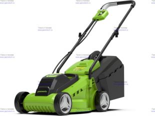 ������������� �������������� Greenworks G24LM32K2 (2509607VA) c ��� 2 �.�. � ��