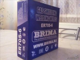 ����������  ��������� ��� ������ ����� brima ER70S-6 (����������) 