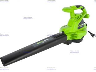 ����������-������� ������� ������������� Greenworks GBV2800 (2402707)