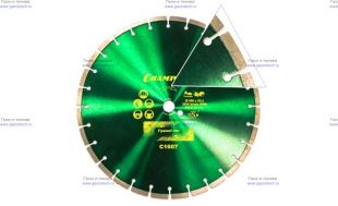 ���� �������� CHAMPION ������ PRO 400/25,4/10 Laser Granite (C1607)