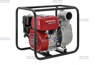 ��������� ���������� Honda WB 20 XT3