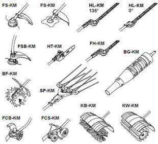 �����-��������� Stihl KM 90 (4180-011-5308T)
