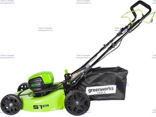 ������������� �������������� Greenworks GD60LM51SP (2505607) ��� ��� � ��